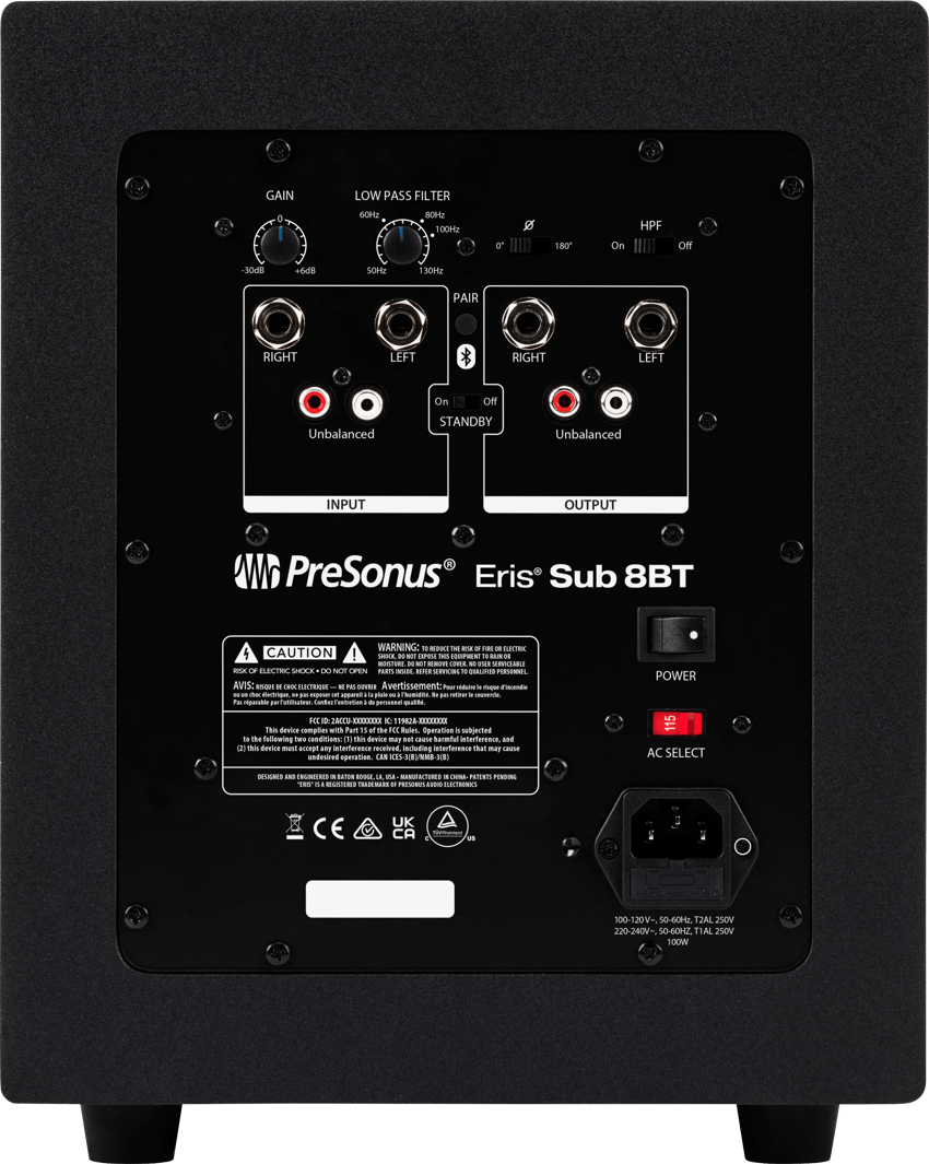 PreSonus Eris® Sub 8BT