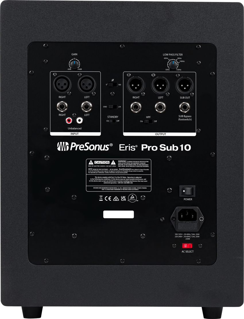 PreSonus Eris® Pro Sub 10