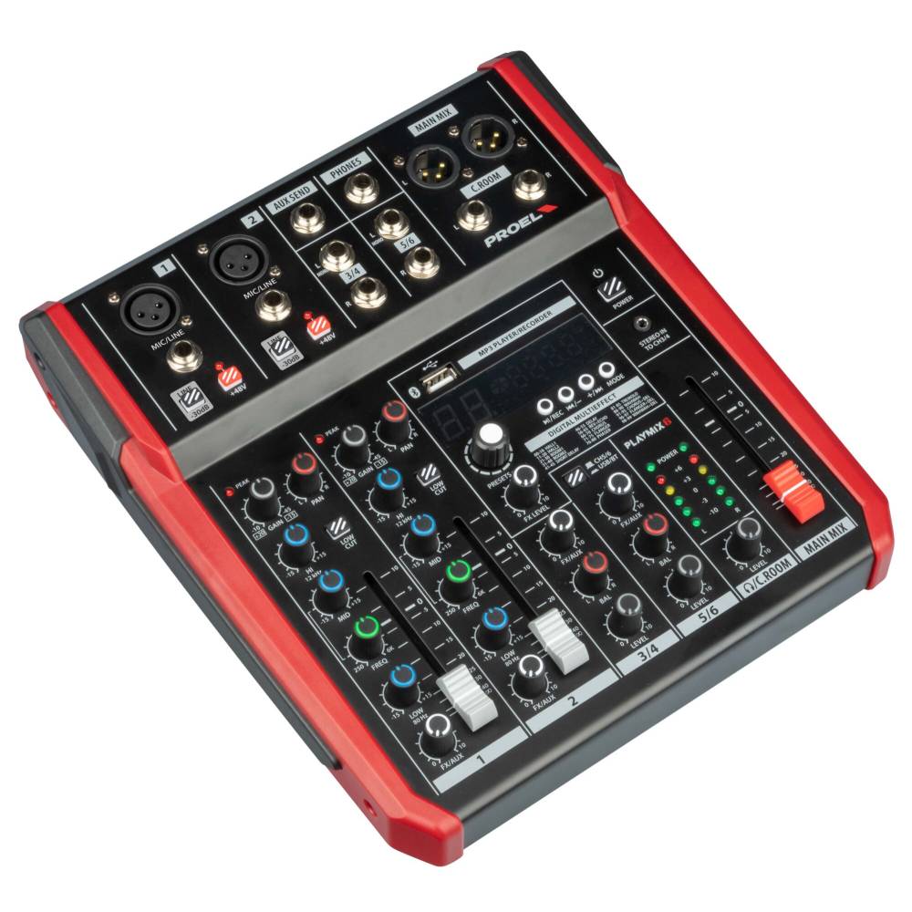 Proel PLAYMIX6: Compact Powerhouse for Modern Audio Needs