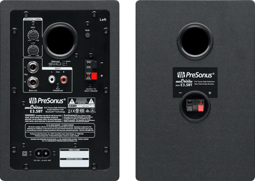 PreSonus Eris® E3.5 BT Studio Monitor