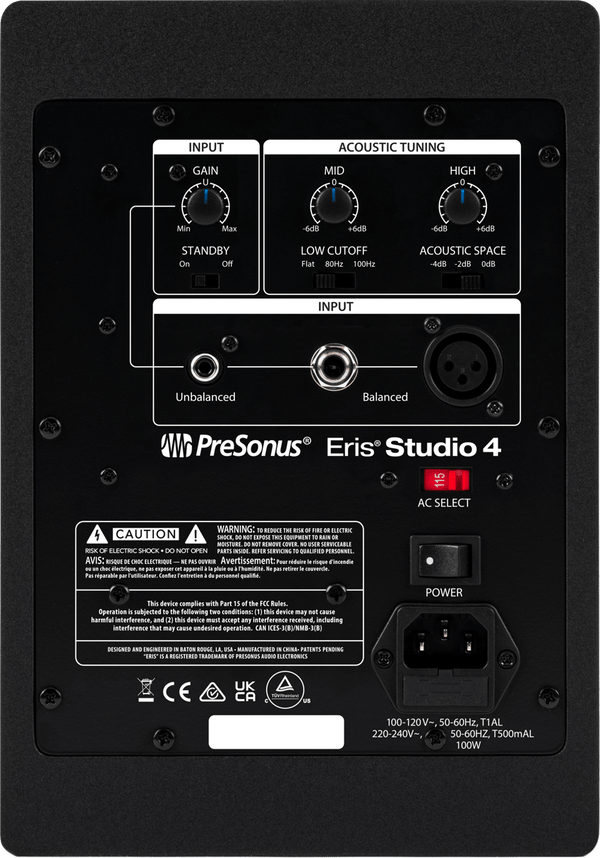 PreSonus Eris® Studio 4 (Single)