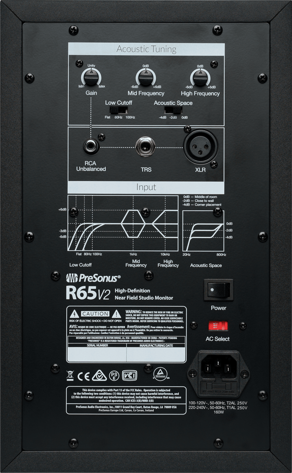 PreSonus R65 V2 Studio Monitor