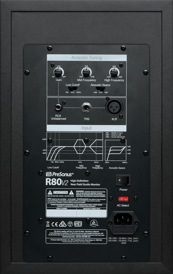 PreSonus R80 V2 Studio Monitor