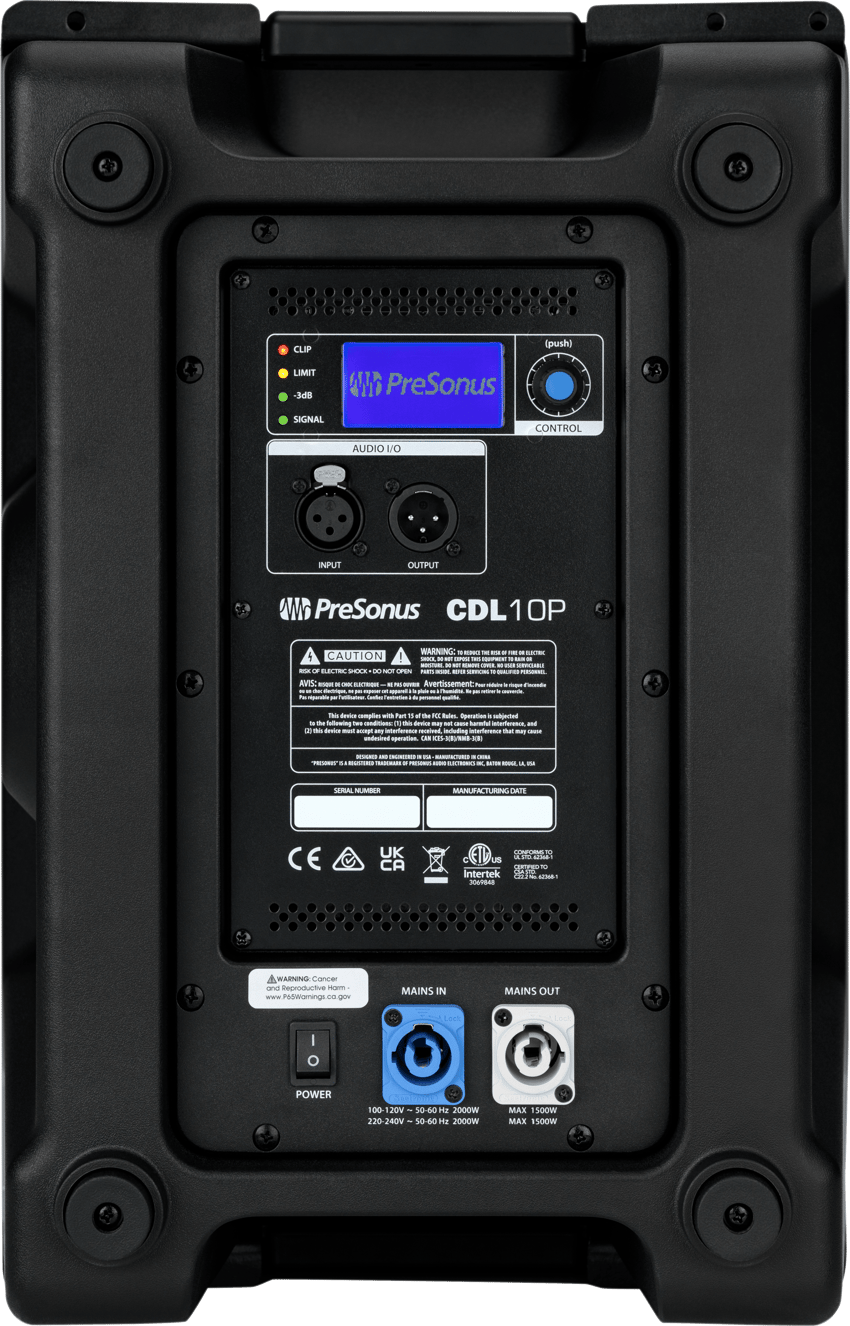 PreSonus CDL10P Constant Directivity Sound Reinforcement Loudspeaker