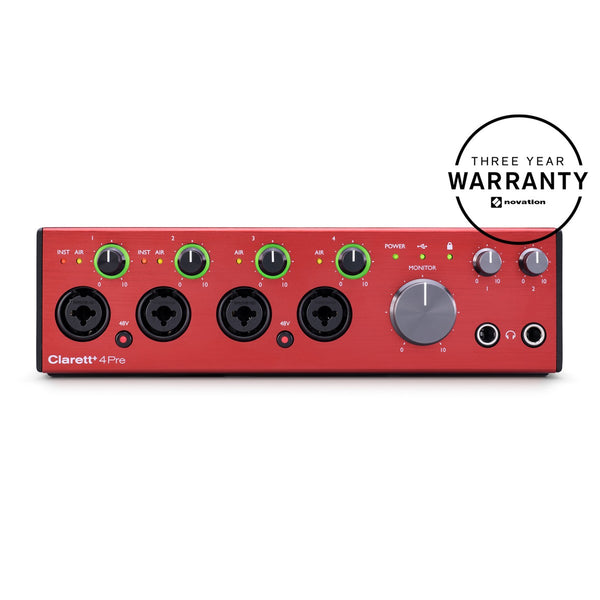 Focusrite Clarett+ 4Pre