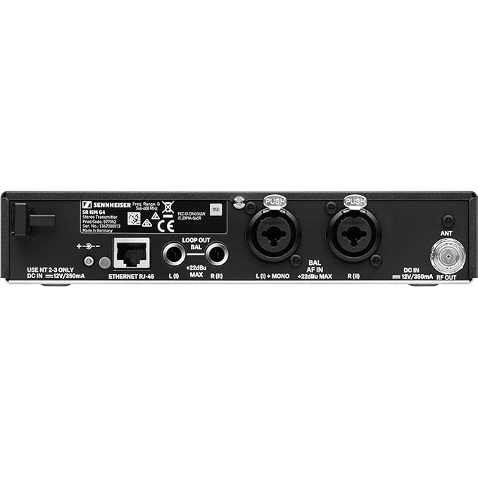 Sennheiser Pro Audio Sennheiser ew IEM G4-A1 In Ear Monitor system Range (470-516Mhz), Single
