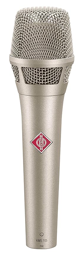 NEUMANN KMS105-NI Vocalist Microphone, Nickel Color