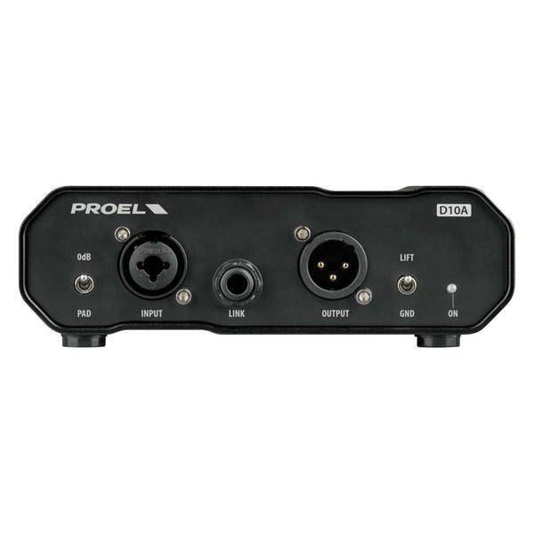 Proel Sound Active Direct Injection Box D10A