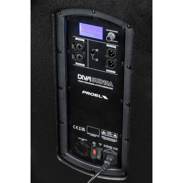 Proel Sound Active Subwoofer DIVASUB18A