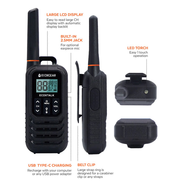 ECOXGEAR EXG100-2PK