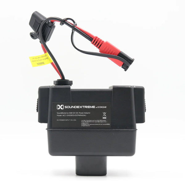 ECOXGEAR SoundExtreme SEB 12V DC Power Adapter 12AWG SAE Connector