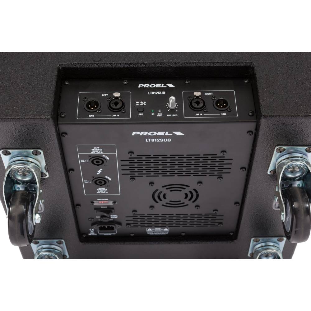 Proel Sound LT812 A Professional 2+1 Audio System