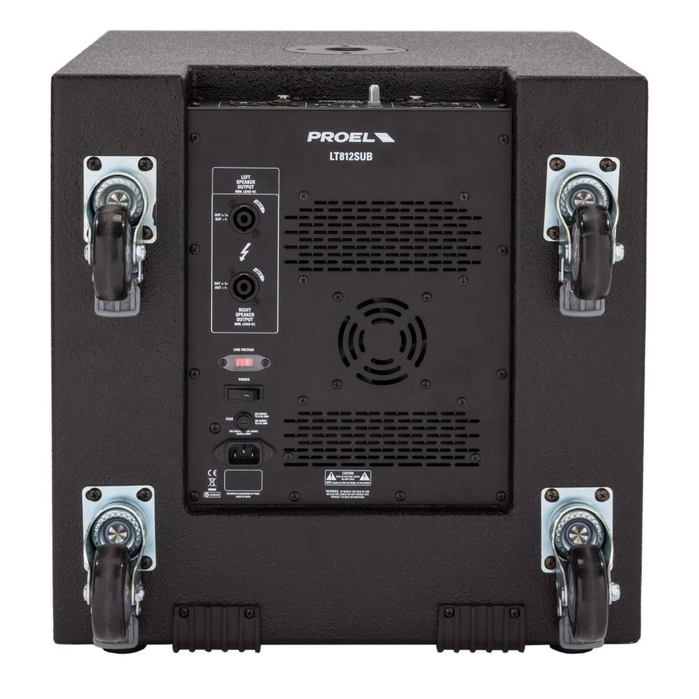 Proel Sound LT812 A Professional 2+1 Audio System