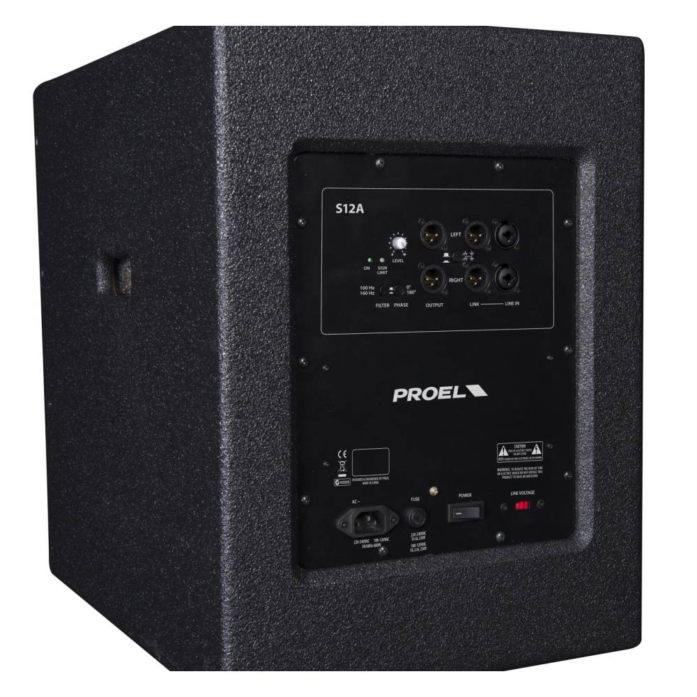 Proel Sound S12A Active Subwoofer