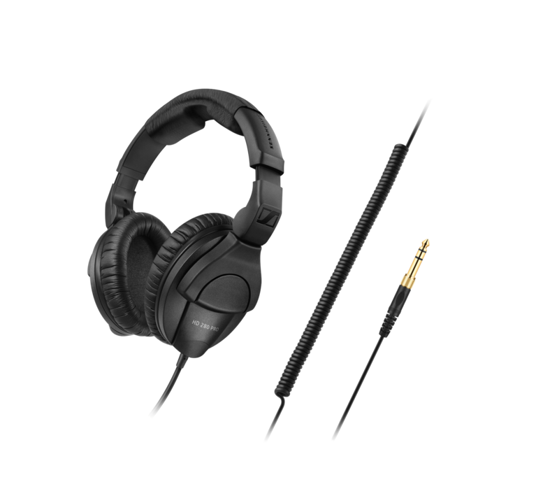 Sennheiser HD 280 PRO Wired Over Ear Headphones for Studio, Recording, Monitoring & Broadcasting