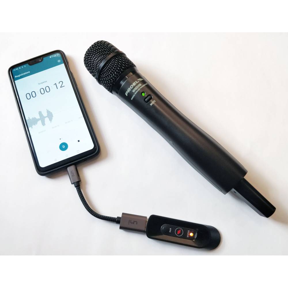Proel Sound U24H  2.4 GHz Wireless Microphone System