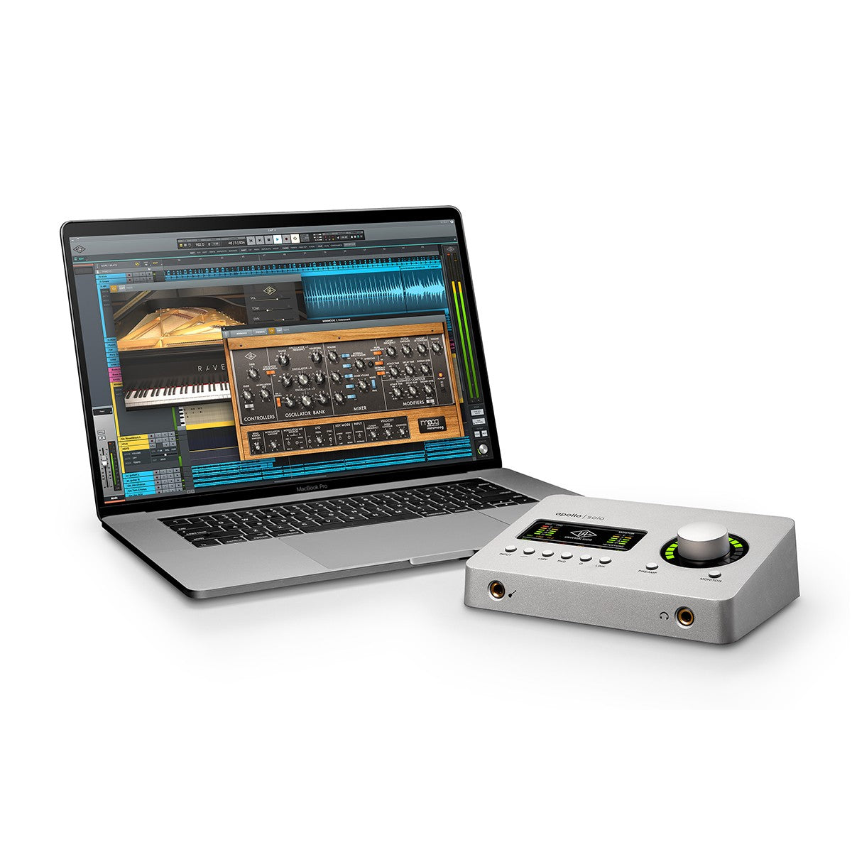 Universal Audio Apollo Solo - Thunderbolt 3 Audio Interface (for Mac & Windows) [Heritage Edition]