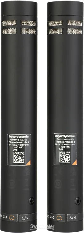 Beyerdynamic MC930 Small Diaphragm True Condenser Cardioid Microphone - Stereo Set