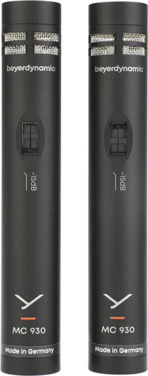 Beyerdynamic MC930 Small Diaphragm True Condenser Cardioid Microphone - Stereo Set