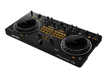 Pioneer DJ DDJ-REV1 Scratch-style 2-channel DJ controller for Serato DJ Lite (Black)