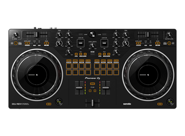 Pioneer DJ DDJ-REV1 Scratch-style 2-channel DJ controller for Serato DJ Lite (Black)