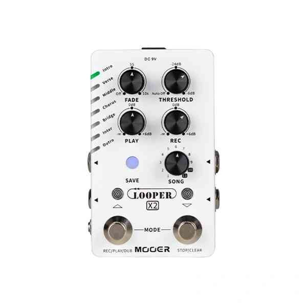 Mooer LOOPER X2 STEREO LOOPER PEDAL