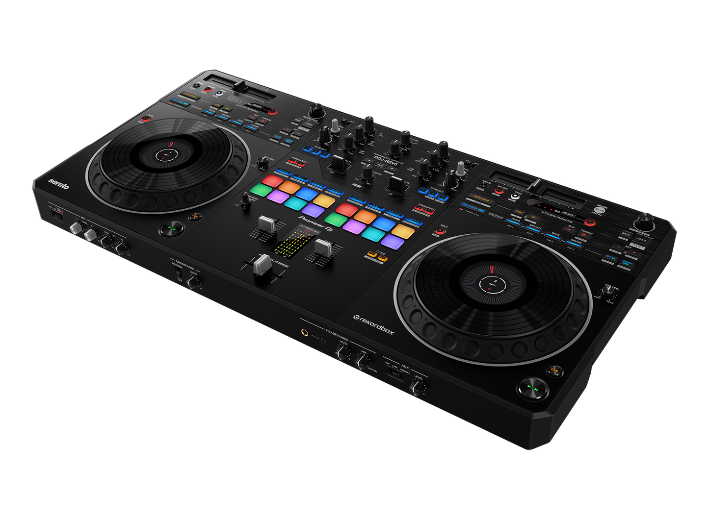 Pioneer DJ DDJ-REV5 Scratch-style 2-channel performance DJ controller (black)