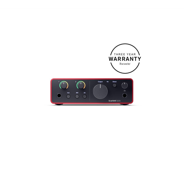 Focusrite Scarlett Solo (4th Gen)